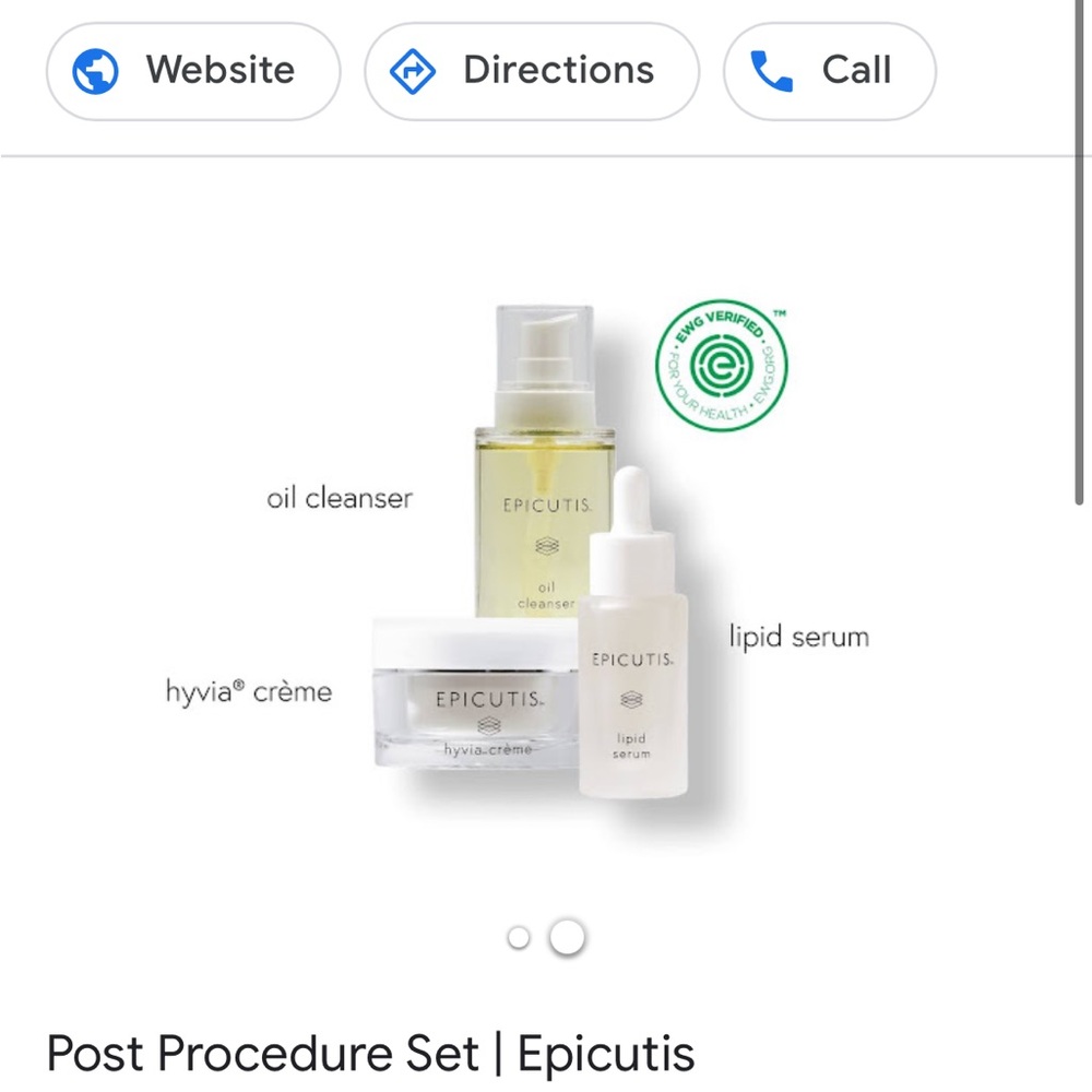 Epicutis Post Procedure Skincare Set